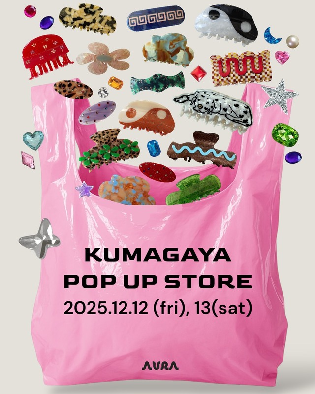 【POP UP SHOP】AURA