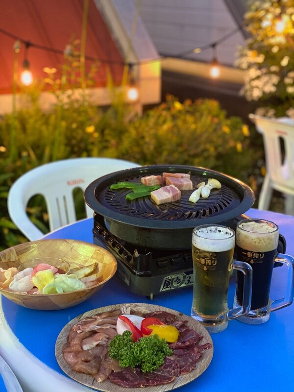 屋上ビアガーデン開催中!