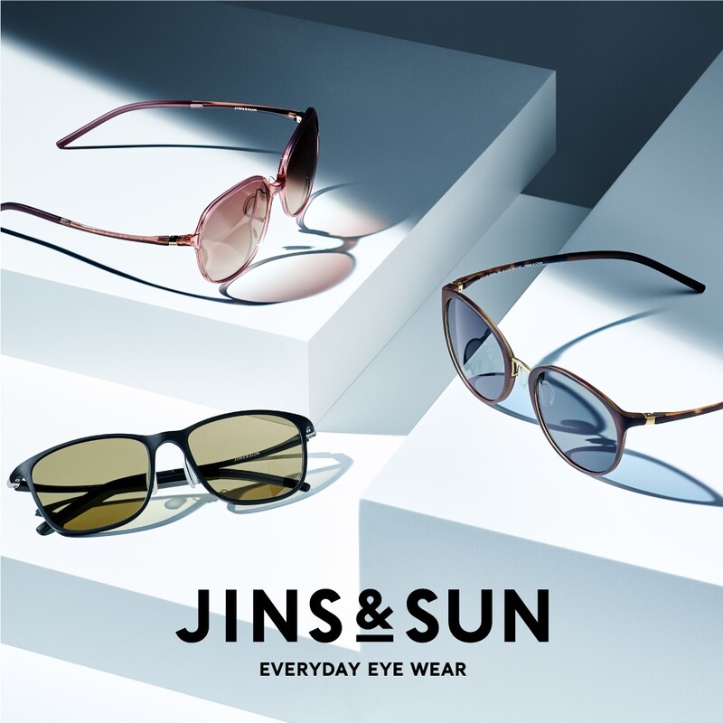 新サングラスブランド「JINS&SUN」のシーズン到来!