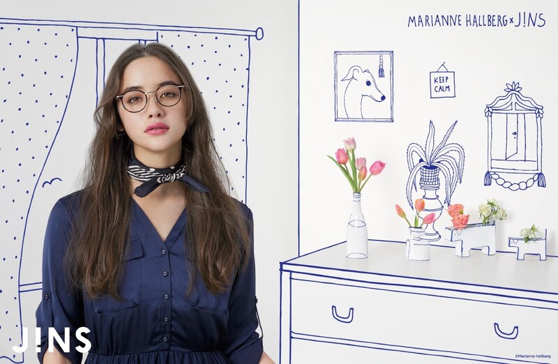 JINS×Marianne Hallberg