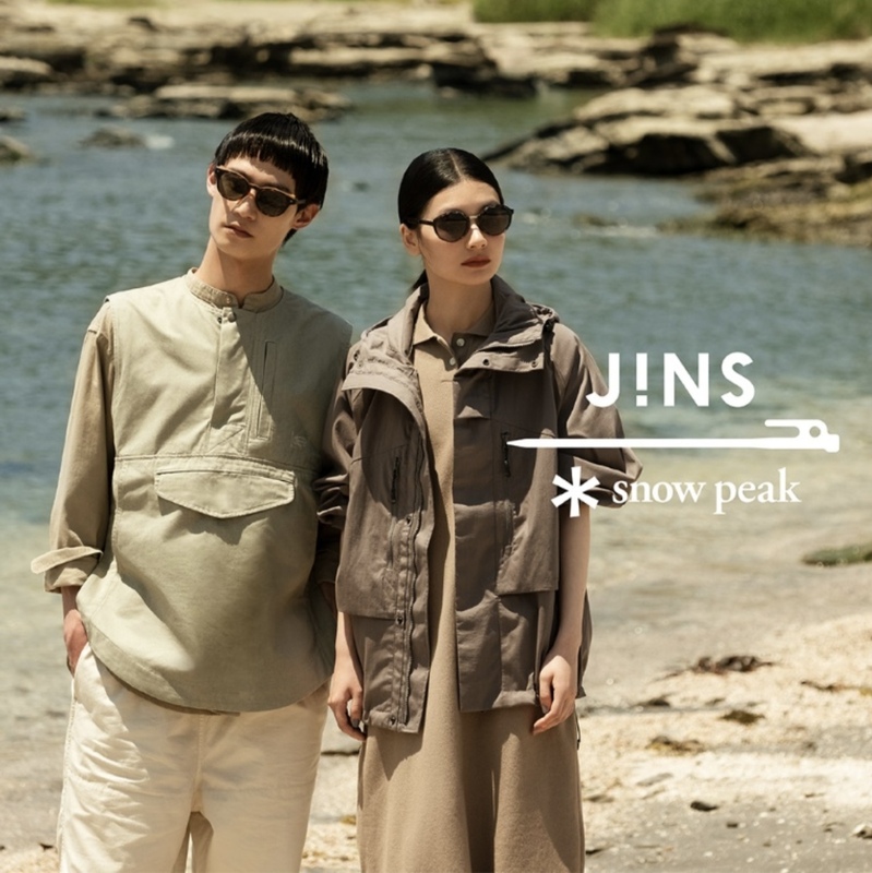 JINS×Snow Peakのサングラス、新色を加えて今年も発売!