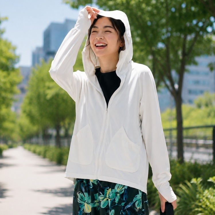 【接触冷感・撥水】着るUV！本気のUV対策
