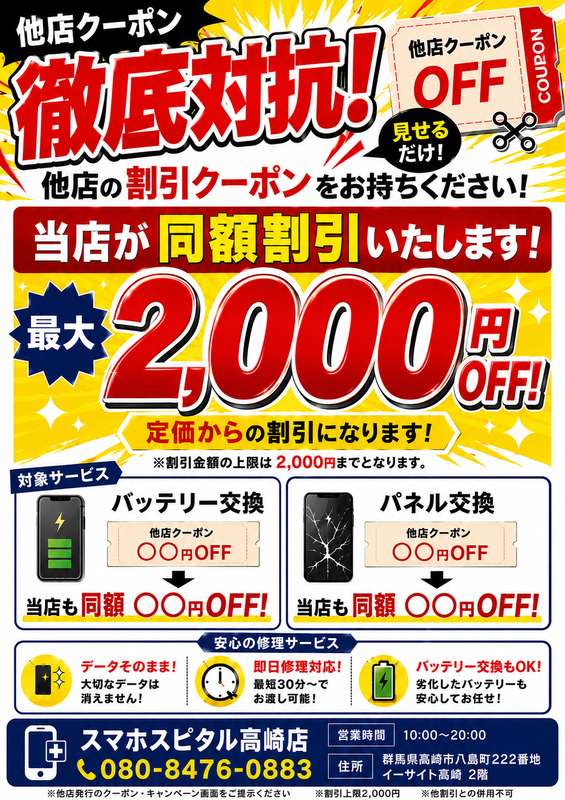 他店対抗キャンペーン