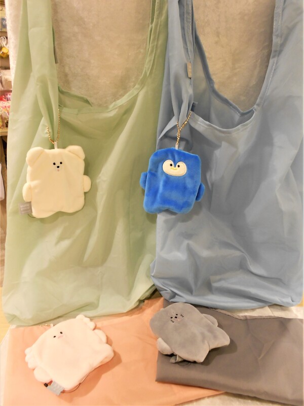 スフレアニマルエコバッグ入荷しました☆