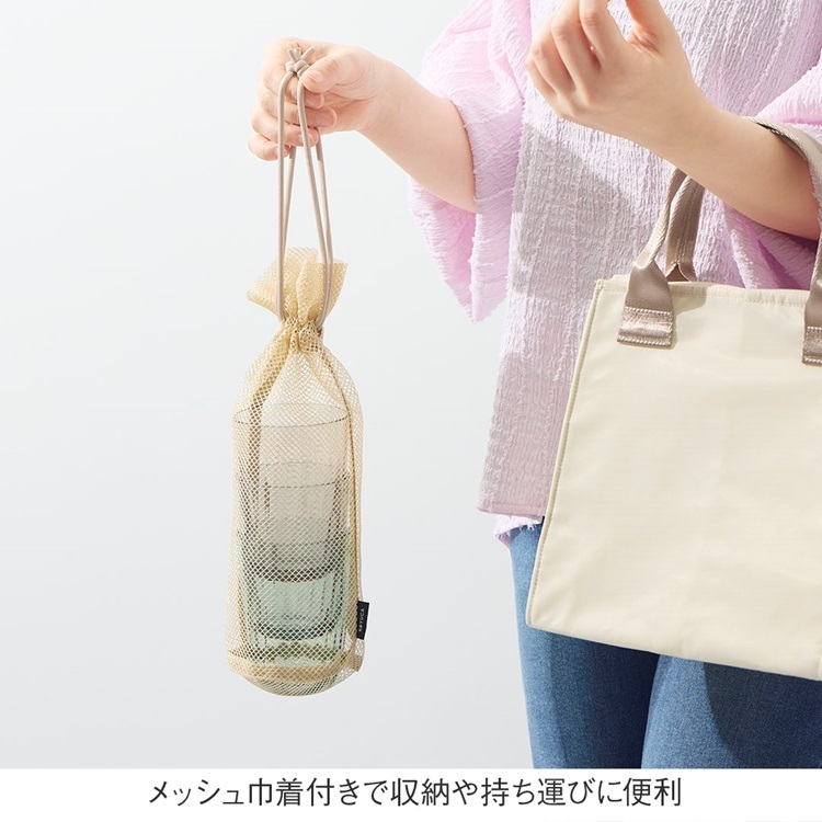 ガラスのような透明感。割れにくいプラスチック製タンブラー
