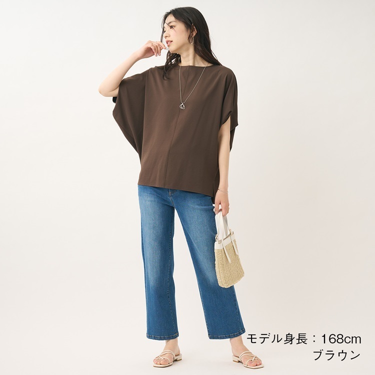 お手入れしやすく、涼しい。さらてろブラウス
